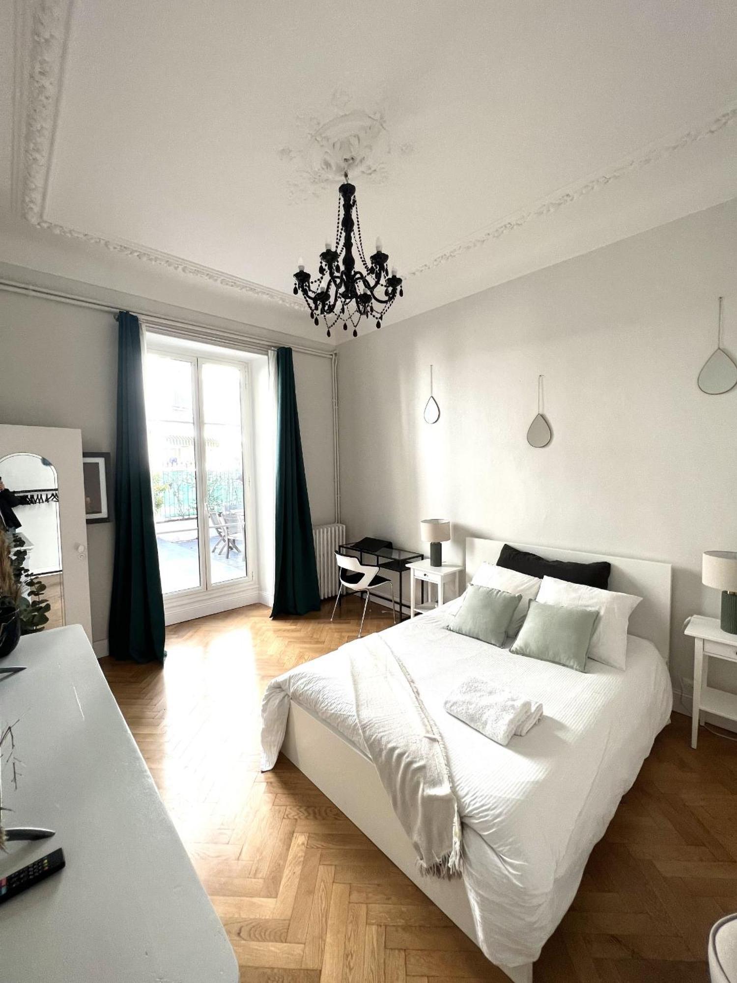 Superbe Appartement De 105 M2, Hyper Centre Avec Terrasse, Parking, A 5 Min De La Mer Nice Extérieur photo